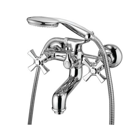 LM2502C Смеситель LEMARK для ванны с коротким изливом "BENEFIT", хром