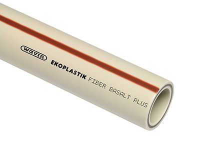 Труба Fiber Basalt Plus PP-R (Ekoplastik) d125 серая
