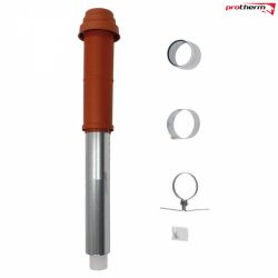 0020199374 Проход через крышу вертикальный для дымохода Protherm D60/100 мм (для гепард 2015/пантера)