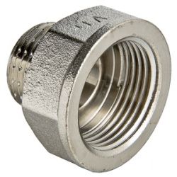 Переходник латунный никелированный Ду32Вх25Н ValTec 