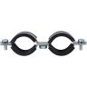 Кронштейн двойной стальной с резиновым уплотнением STOUT 1/2"(20-25)