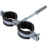 Кронштейн двойной стальной с резиновым уплотнением STOUT 1/2"(20-25)
