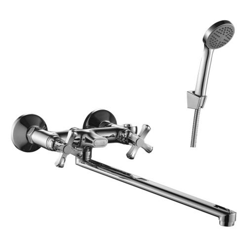 DR47043 Смеситель DECOROOM универсальный с поворотным изливом 300 мм