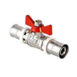 Кран шаровыой ValTec base пресс 16х16 (VT.243.N)
