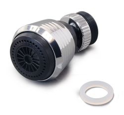 Аэратор наружная резьба M24 форма "Колокол" 2 режима "VODA VNABALLS"