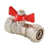Кран шаровой ValTec base цанговый 16х1/2В (VT.342)