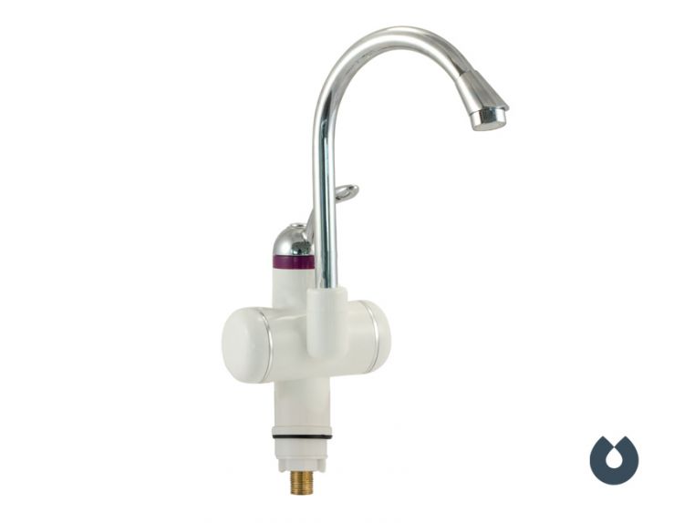 Кран-водонагреватель электрический Unipump BEF-001 3кВт (пластик, с индикацией)