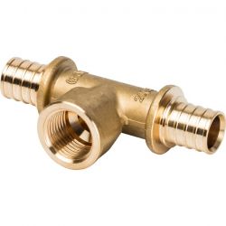 SFA-0028-002012 STOUT Тройник 20х1/2В  для трубы из сшитого полиэтилена