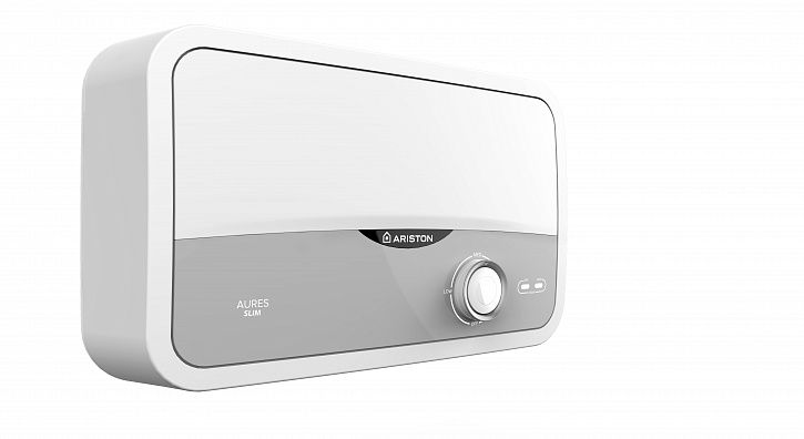 Кран-водонагреватель электрический Ariston AURES S 3.5 COM PL (с душевой лейкой)