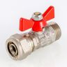 Кран шаровой ValTec base цанговый 16х1/2Н (VT.341)