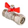 Кран шаровой ValTec base цанговый 16х1/2Н (VT.341)