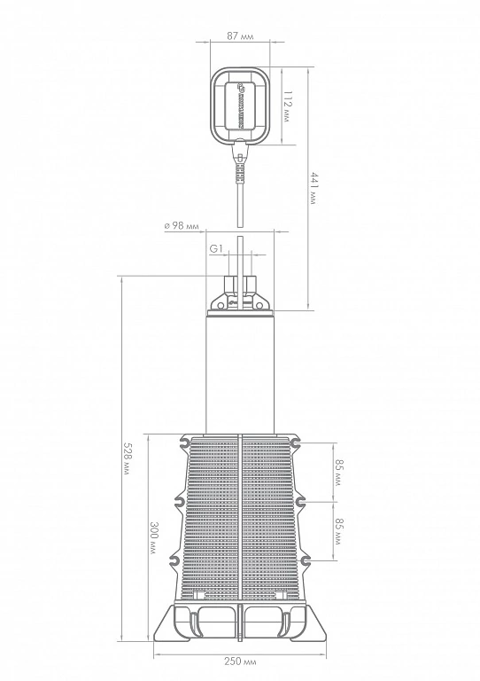 Насос погружной Джилекс Водомет 55/35 А