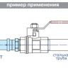 Соединитель пресс ValTec d26х3/4Н (VTm 201)