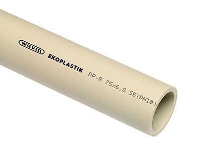 Труба PN10 (Ekoplastik) d63 серая