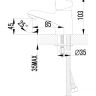 LM3356C Смеситель LEMARK для умывальника "PRAMEN", хром