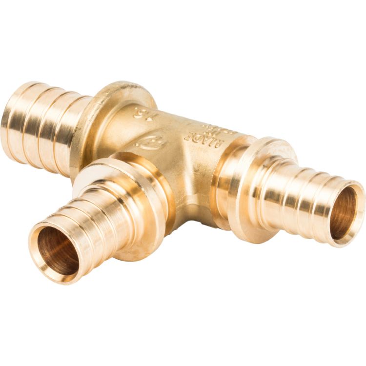 SFA-0014-322525 STOUT Тройник переходной 32х25х25 для трубы из сшитого полиэтилена