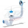 (E-150) Сифон АНИ для ванны с выпуском 1 1/2", с переливом