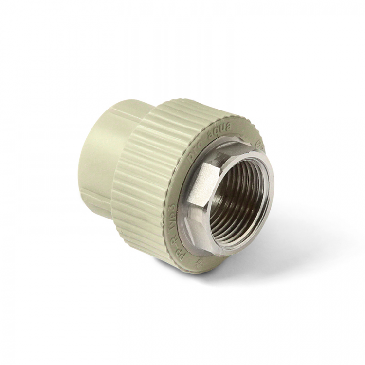 Муфта ПП (Pro Aqua) d63х2В серая  