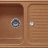 Gran-Stone мойка GS-78 односекционная (терракот 307) 760х500