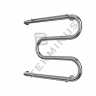 Полотенцесушитель НЖ М 500*500*1" с полочкой (TERMINUS)