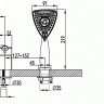 LM3545C Смеситель LEMARK для ванны на 3 отверстия "MARS", хром