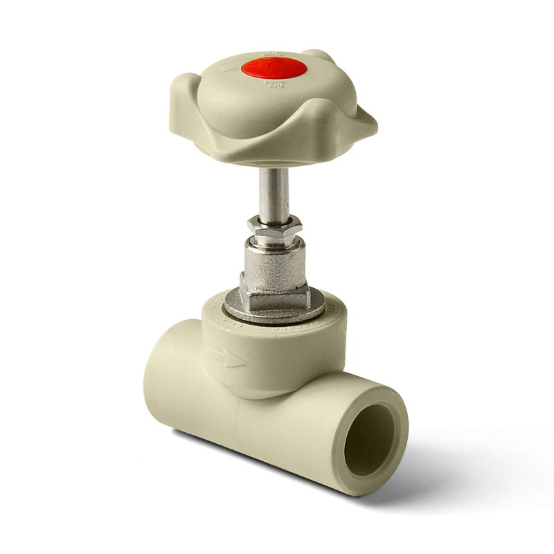 Вентиль ПП (Pro Aquа) d25 серый