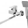 DR20043 Смеситель DECOROOM одноручный универсальный с поворотным изливом 300мм, хром