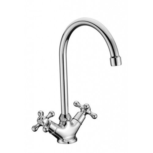 LM2105C Смеситель LEMARK для кухни с поворотным изливом "STANDARD", хром