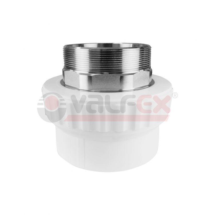Муфта ПП (Valfex) серая 40х1 1/4Н
