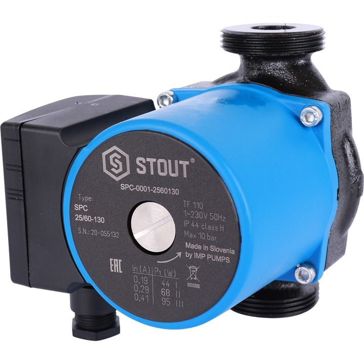 Насос циркуляционный STOUT  25/60 - 130