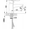LM3506C Смеситель LEMARK для умывальника монолитный "MARS", хром