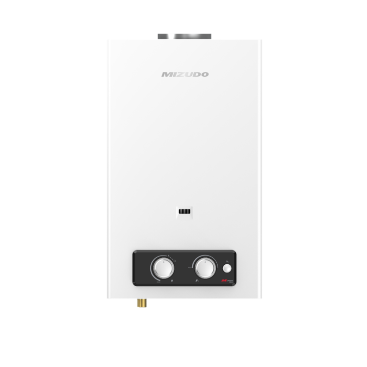Водонагреватель проточный газовый MIZUDO PEARL BASIC ВПГ 1-10 20кВт (10 л/мин), с пьезорозжигом