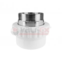 Муфта ПП (Valfex) серая 50х1 1/2Н