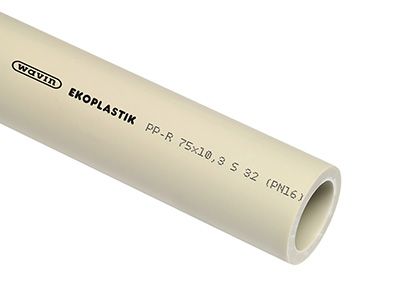 Труба PN20 (Ekoplastik) d25 серая