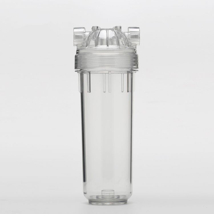 Корпус Гейзер DY 10SL 1/2" прозрачный с пластиковой резьбой