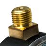 Манометр радиальный 63/6, подключение нижнее 1/4" (STOUT)