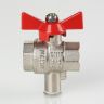 Кран шаровый для подключения датчика температуры Ду 20 VT.247.N.05