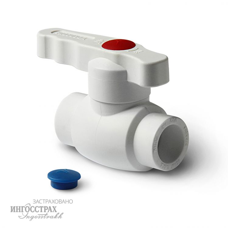 Кран шаровый PPR полнопроходной d32 ProAquа