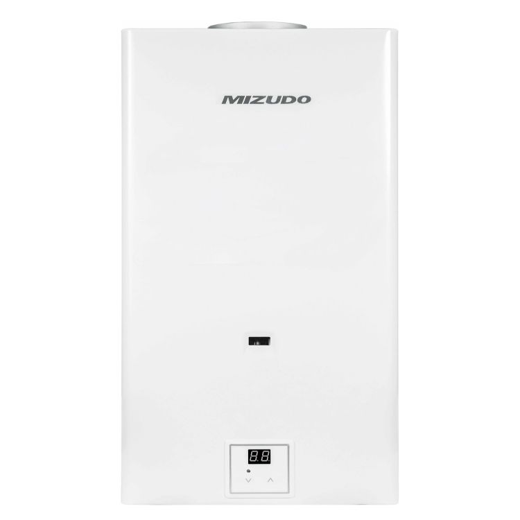 Водонагреватель проточный газовый MIZUDO PEARL PRO ВПГ 2-14 ЭМ 28кВт (14 л/мин), электронная модуляция