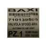 7219215 (710139500)  Воздухоотводчик  (Baxi)