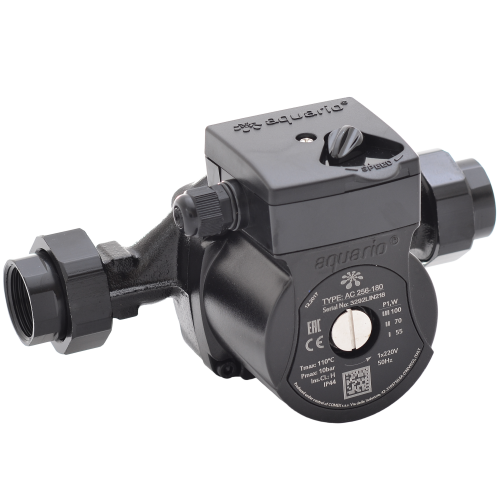 Насос циркуляционный Aquario AC 256-180 с присоединителями