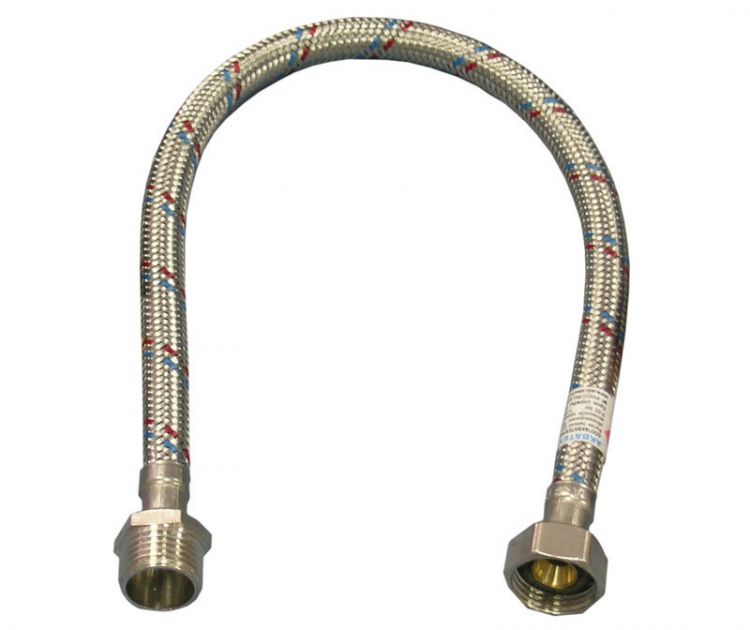 Купить Подводка Monoflex для воды 2,5м м/р в интернет-магазине САНТЕХГАЗ