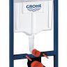 Монтажная система для унитаза GROHE с кнопкой овал (38721001)