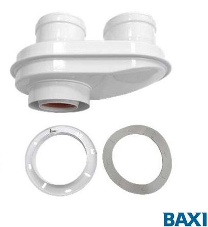 Адаптер разделительный с 60/100 на 80/80 (Baxi EcoClassic) (MT71413620)