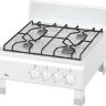 Газовая плита Flama ANG 1402 W без духового шкафа 4-х конфорочная