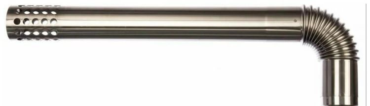 Дымоход из нержавеющей стали 60/630L для ВПГ 4-10Т