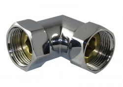 Соединение угловое для полотенцесушителя 1*3/4"FF (1740SCS1005) 