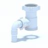 (M-110) Отвод АНИ для стиральной машины 1 1/2"*1 1/2"