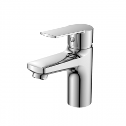DR22011 Смеситель DECOROOM одноручный для умывальника моно, хром