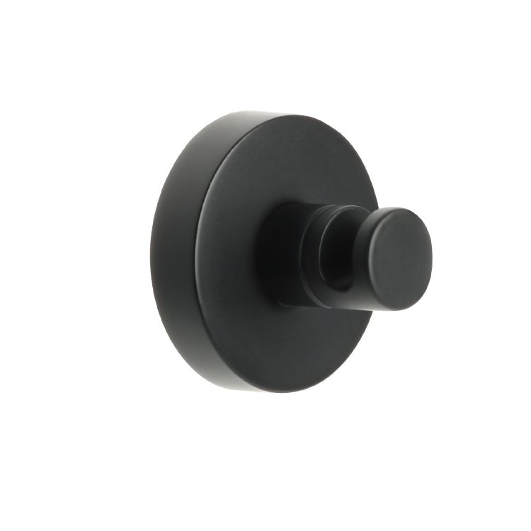 FX-86005 Крючок одинарный черный Fixsen "COMFORT BLACK"